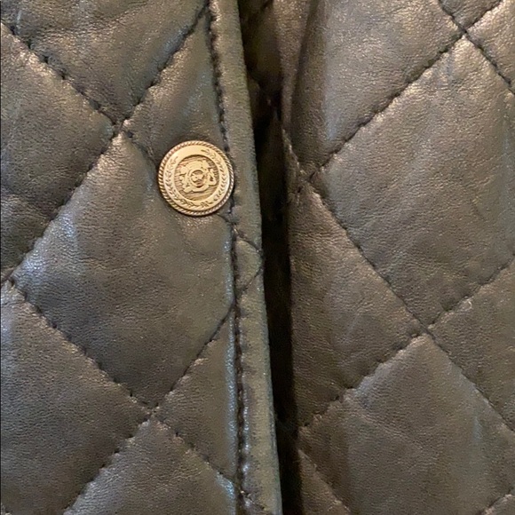 Gently Used Women’s Express Leather Jacket - Picture 4 of 5